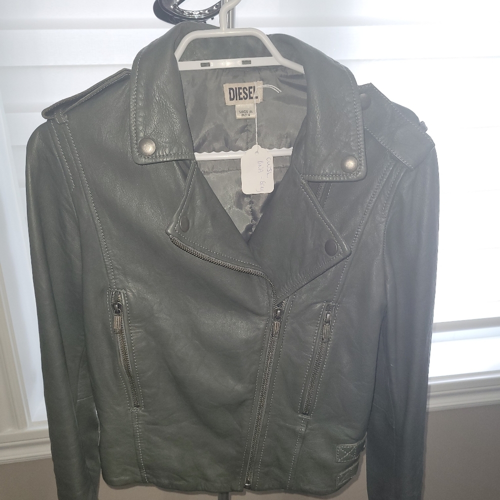 Leather jacket